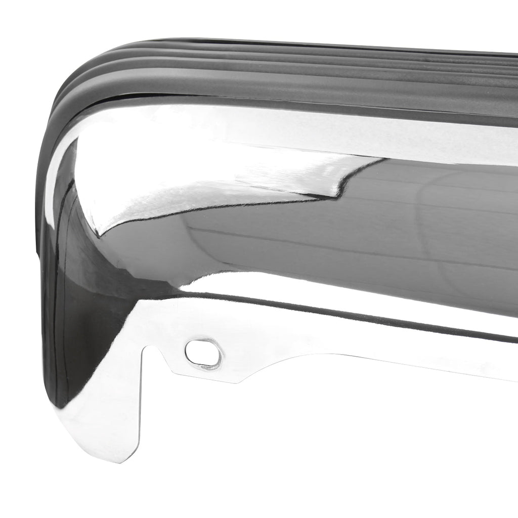 1988-2000 Chevrolet GMC C/K 1500/2500/3500 Fleetside Chrome Stainless Steel Replacement Rear Step Bumper