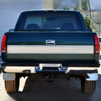 1988-2000 Chevrolet GMC C/K 1500/2500/3500 Fleetside Chrome Stainless Steel Replacement Rear Step Bumper