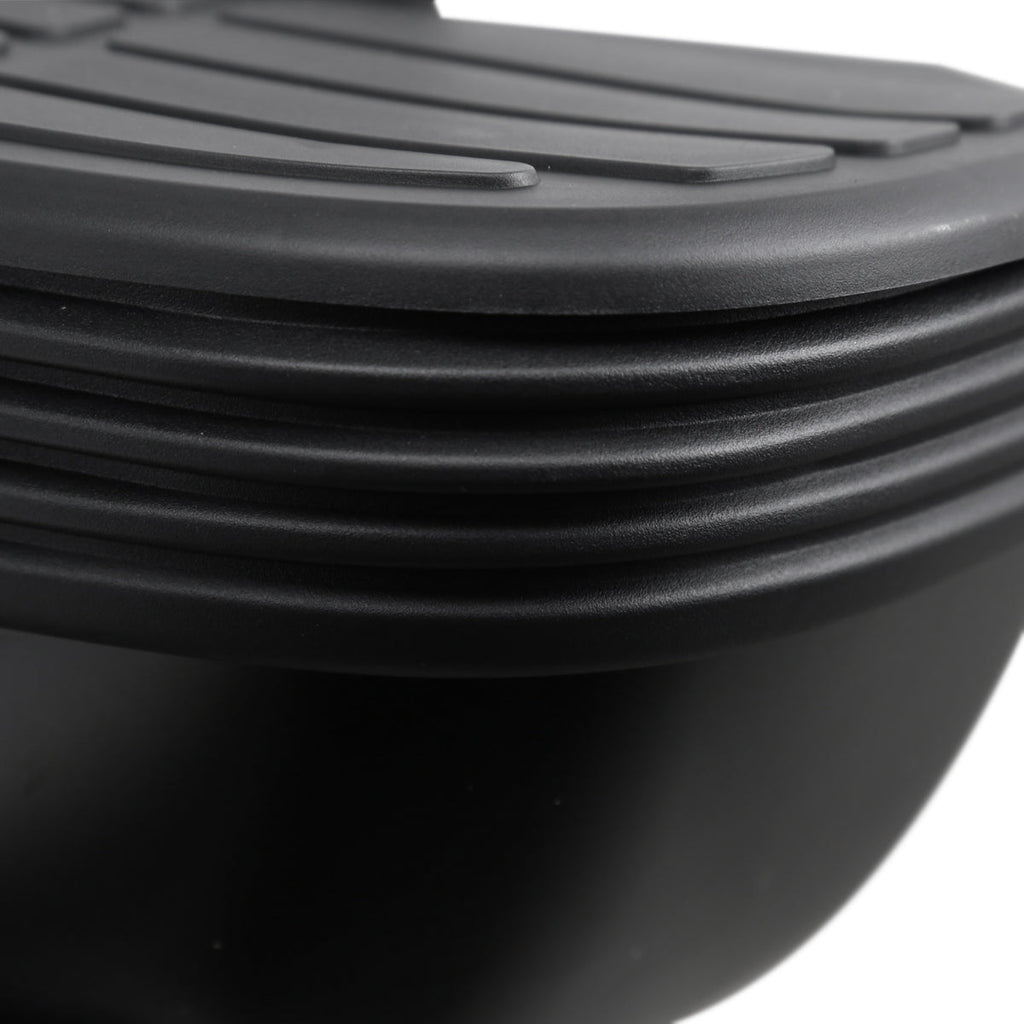 1988-2000 Chevrolet GMC C/K 1500/2500/3500 Fleetside Black Stainless Steel Factory Style Replacement Rear Step Bumper