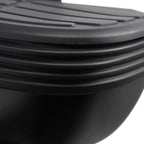 1988-2000 Chevrolet GMC C/K 1500/2500/3500 Fleetside Black Stainless Steel Factory Style Replacement Rear Step Bumper