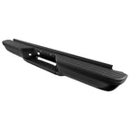 1988-2000 Chevrolet GMC C/K 1500/2500/3500 Fleetside Black Stainless Steel Factory Style Replacement Rear Step Bumper