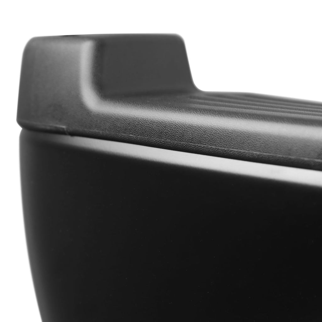 2005-2011 Dodge Dakota Black Stainless Steel Factory Style Replacement Rear Step Bumper w/ License Plate Lamps