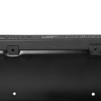 2005-2011 Dodge Dakota Black Stainless Steel Factory Style Replacement Rear Step Bumper w/ License Plate Lamps
