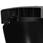 2005-2011 Dodge Dakota Black Stainless Steel Factory Style Replacement Rear Step Bumper w/ License Plate Lamps