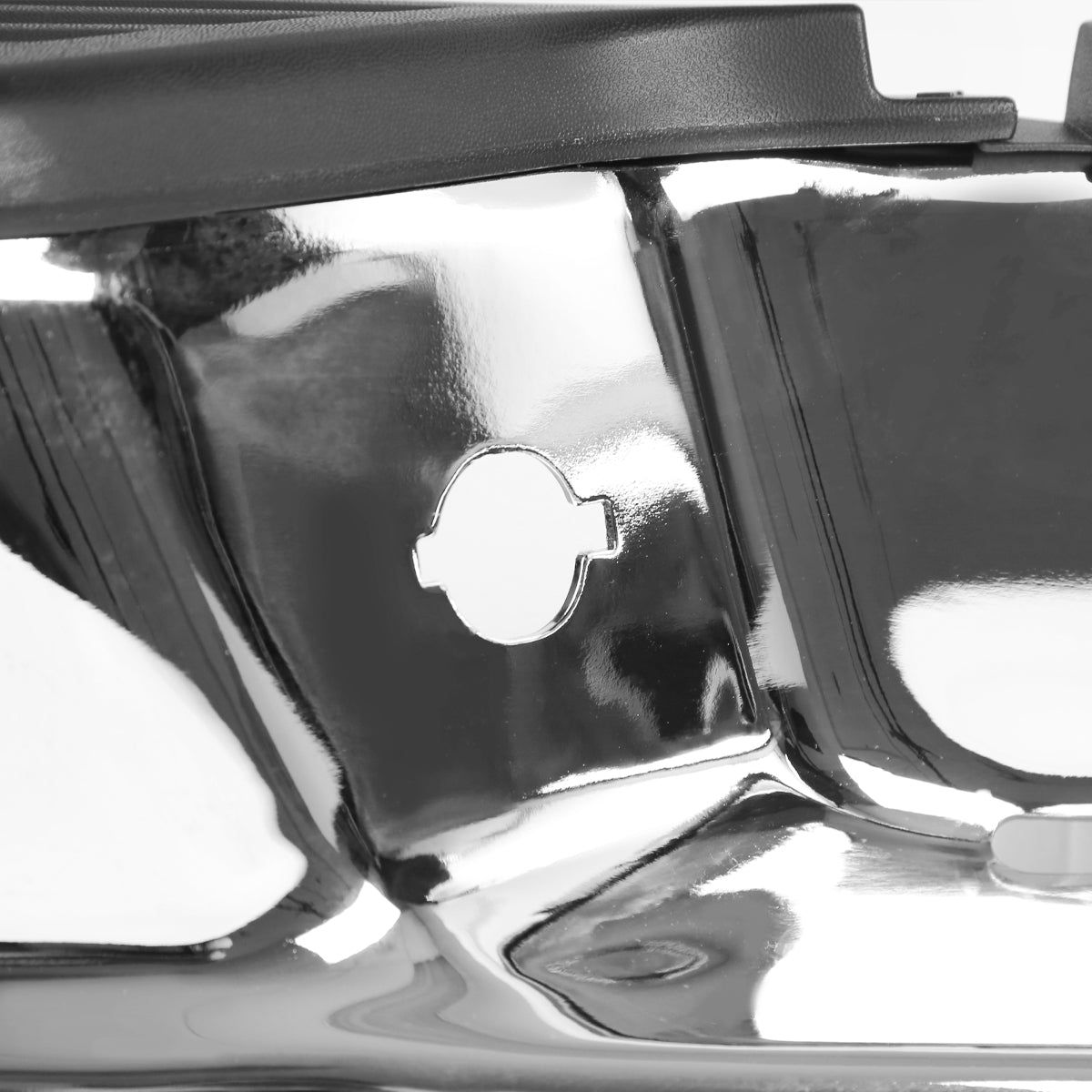 2005-2011 Dodge Dakota  Chrome Stainless Steel Factory Style Replacement Rear Step Bumper w/ License Plate Lamps
