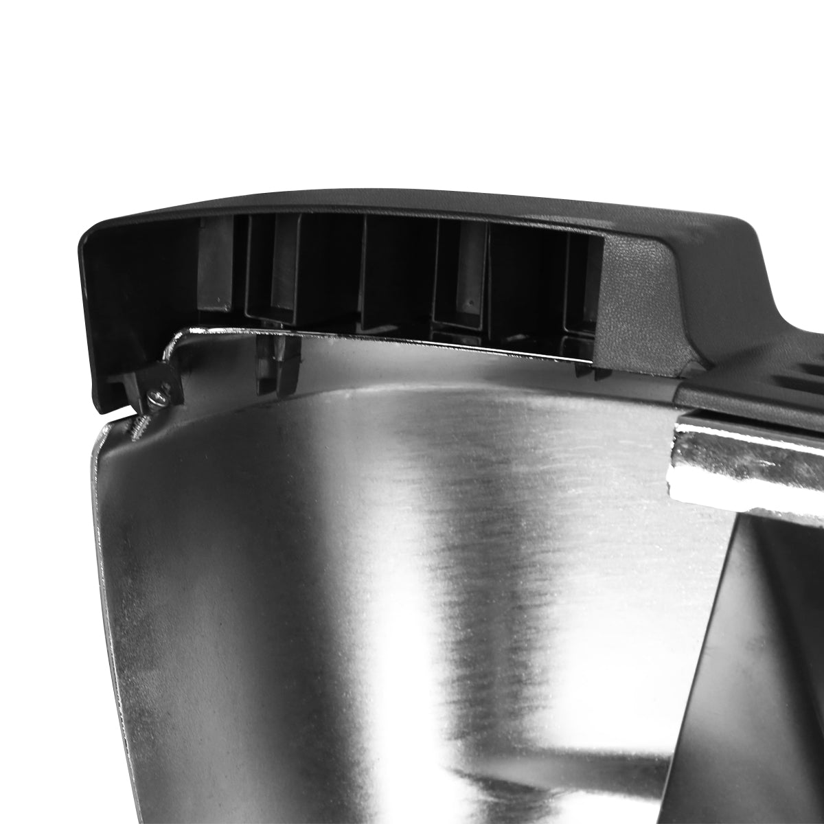 2005-2011 Dodge Dakota  Chrome Stainless Steel Factory Style Replacement Rear Step Bumper w/ License Plate Lamps