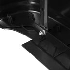 2009-2014 Ford F-150 Light Duty Styleside Black Stainless Steel OEM Style Replacement Rear Step Bumper w/ Tow Package