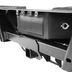 2009-2014 Ford F-150 Light Duty Styleside Black Stainless Steel OEM Style Replacement Rear Step Bumper w/ Tow Package