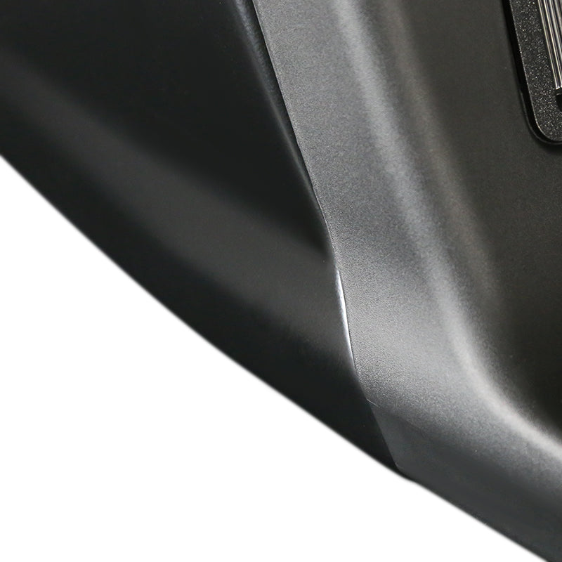 2015-2018 Ford F-150 Black Stainless Steel Factory Style Replacement Rear Step Bumper w/ License Lamps