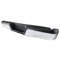 2015-2018 Ford F-150 Chrome Stainless Steel Factory Style Replacement Rear Step Bumper w/ License Lamps