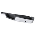 2015-2018 Ford F-150 Chrome Stainless Steel Factory Style Replacement Rear Step Bumper w/ License Lamps & Sensor Holes