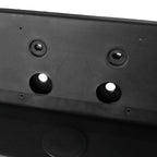 2009-2018 Dodge RAM 1500/ 2010-2012 RAM 2500/3500 Black Stainless Steel Replacement Factory Style Rear Step Bumper w/ License Lamps