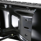 2009-2018 Dodge RAM 1500/ 2010-2012 RAM 2500/3500 Black Stainless Steel Replacement Factory Style Rear Step Bumper w/ License Lamps