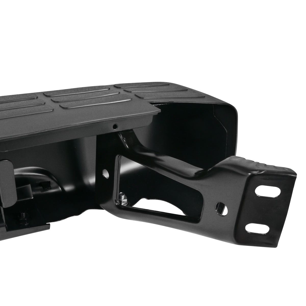 1999-2007 Chevrolet Silverado/GMC Sierra Fleetside Black Stainless Steel Factory Style Replacement Rear Step Bumper
