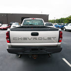 1999-2007 Chevrolet Silverado/GMC Sierra Fleetside Black Stainless Steel Factory Style Replacement Rear Step Bumper