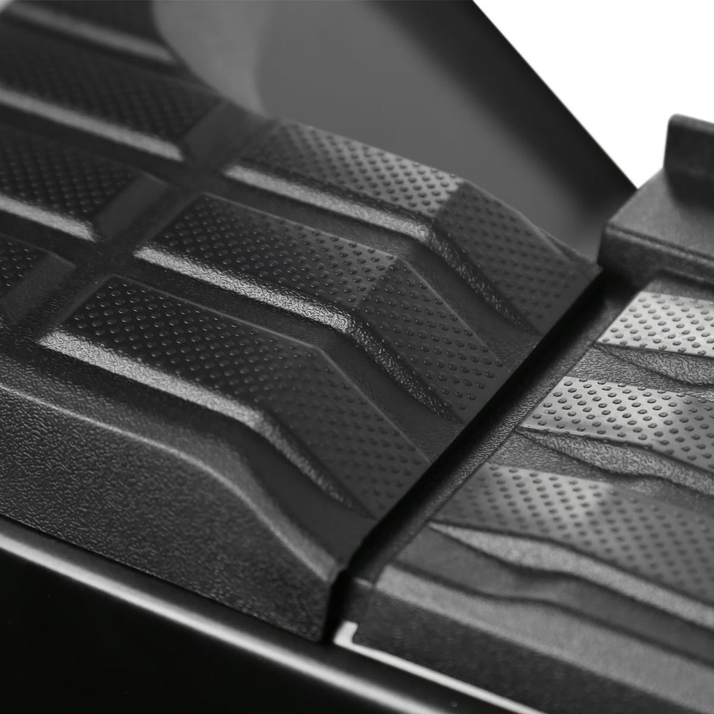 2014-2018 Toyota Tundra Black Stainless Steel OEM Style Replacement Rear Step Bumper w/ License Lamp