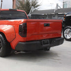 2014-2018 Toyota Tundra Black Stainless Steel OEM Style Replacement Rear Step Bumper w/ License Lamp