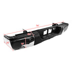 2014-2018 Toyota Tundra Chrome Stainless Steel Factory Style Replacement Rear Step Bumper w/ License Lamp