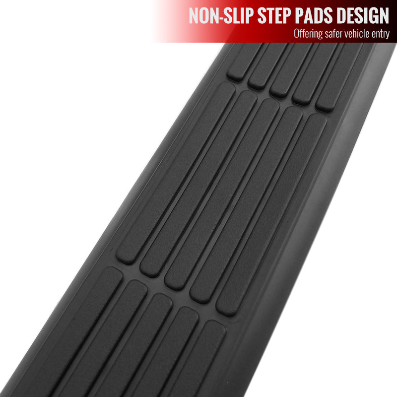2000-2020 Chevrolet Avalanche/Suburban GMC Yukon XL 3" Black S/S Side Step Nerf Bars