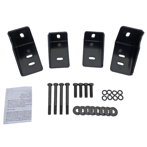 1988-1999 Chevrolet C/K Blazer/Tahoe GMC Yukon 3" Black Stainless Steel Side Step Nerf Bars