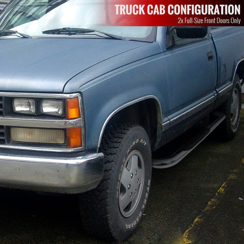 1988-1999 Chevrolet C/K Blazer/Tahoe GMC Yukon 3" Chrome Stainless Steel Side Step Nerf Bars