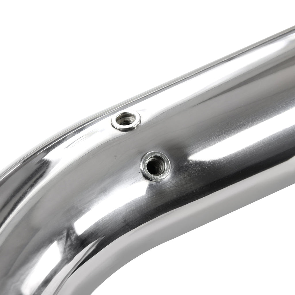 2015-2024 Chevrolet Colorado/GMC Canyon Crew Cab 3" Chrome Stainless Steel Side Step Nerf Bars