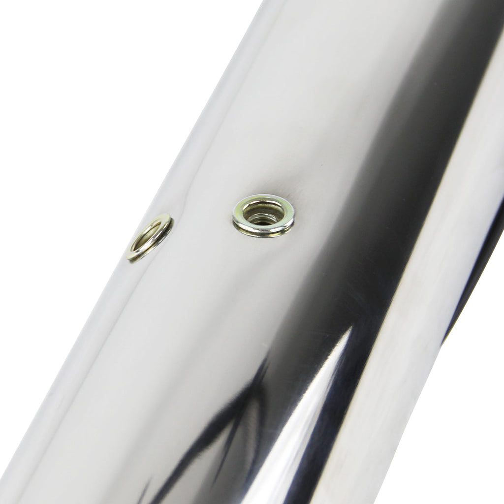 2015-2021 Chevrolet Colorado/GMC Canyon Extended Cab 3" Chome Stainless Steel Side Step Nerf Bars