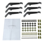2015-2021 Chevrolet Colorado/GMC Canyon Extended Cab 3" Chome Stainless Steel Side Step Nerf Bars