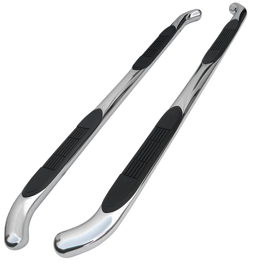 2004-2010 Dodge Durango/Chrysler Aspen 3" Chrome Stainless Steel Side Step Nerf Bars