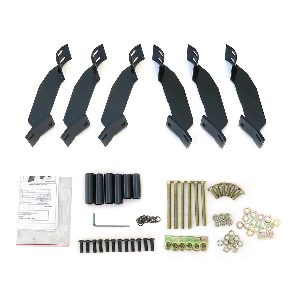 2002-2005 Ford Explorer 4DR 3" Chrome Stainless Steel Side Step Nerf Bars
