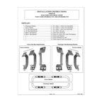 2002-2005 Ford Explorer 4DR 3" Black Stainless Steel Side Step Nerf Bars