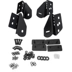 2001-2003 Ford F-150 Super Crew 3" Black Stainless Steel Side Step Nerf Bars