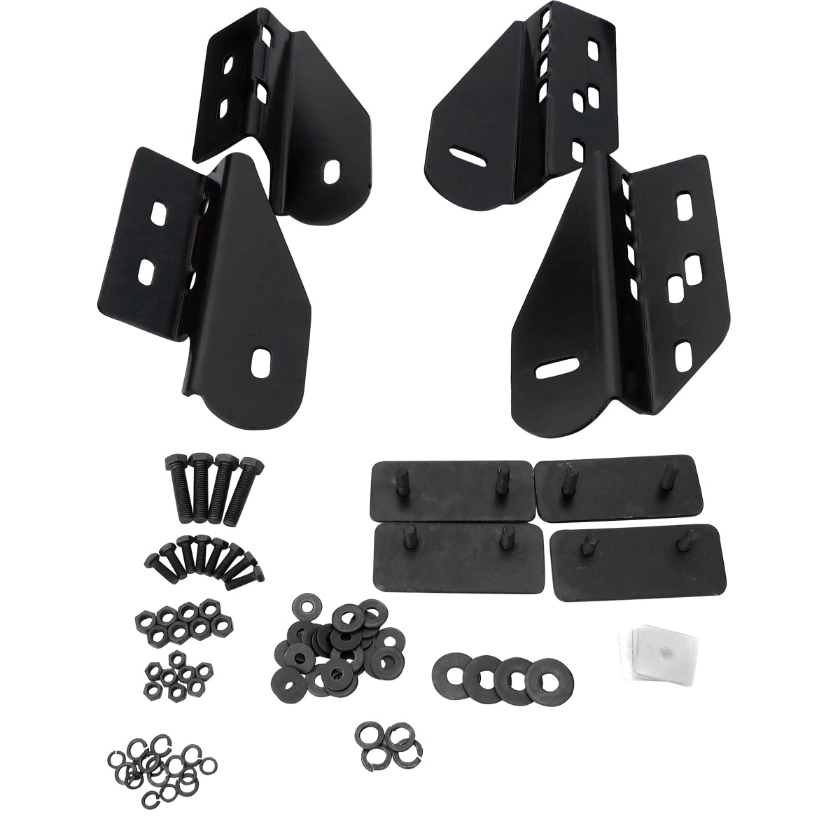 2001-2003 Ford F-150 Super Crew 3" Black Stainless Steel Side Step Nerf Bars
