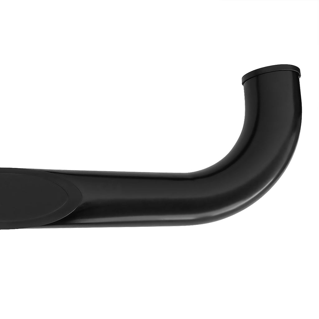 2004-2008 Ford F-150 Regular Cab 3" Black Stainless Steel Side Step Nerf Bars