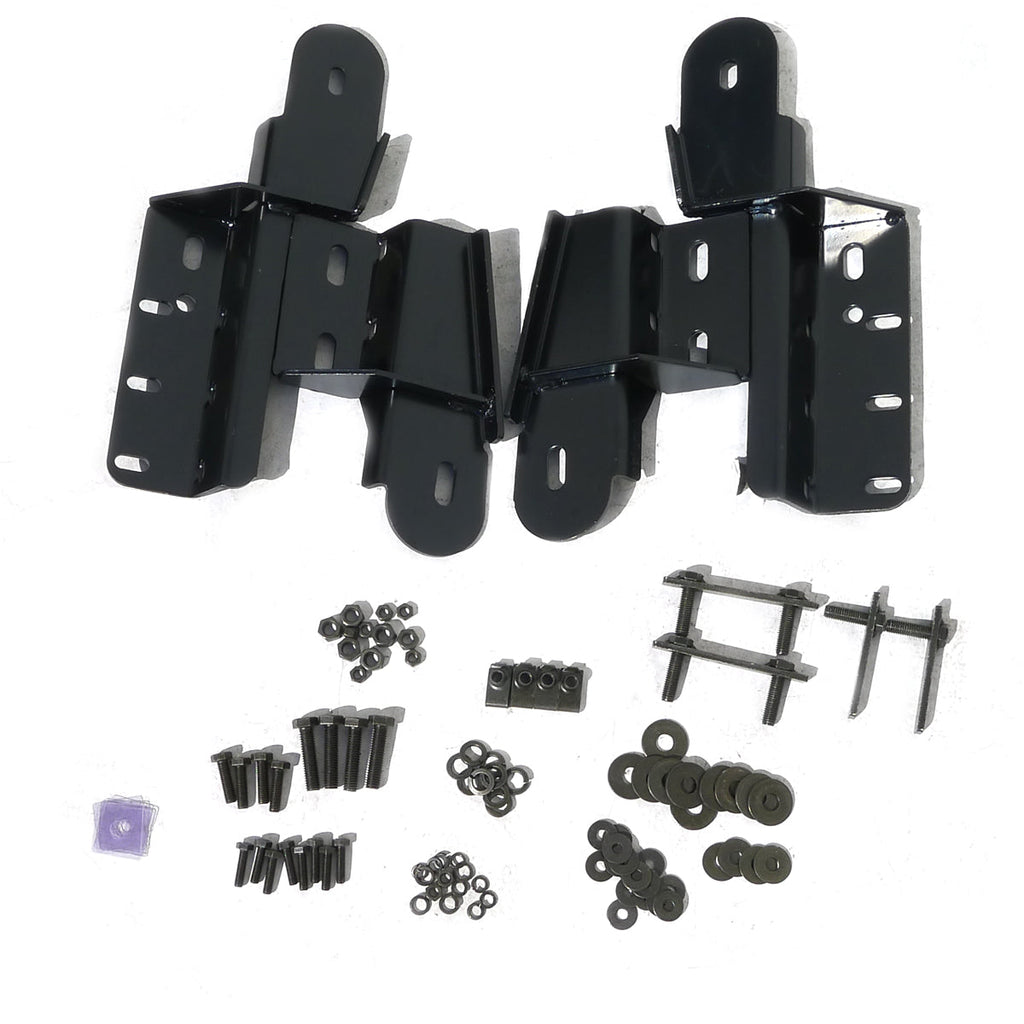 2004-2008 Ford F-150 Regular Cab 3" Black Stainless Steel Side Step Nerf Bars