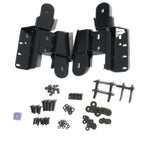 2004-2008 Ford F-150 Regular Cab 3" Black Stainless Steel Side Step Nerf Bars