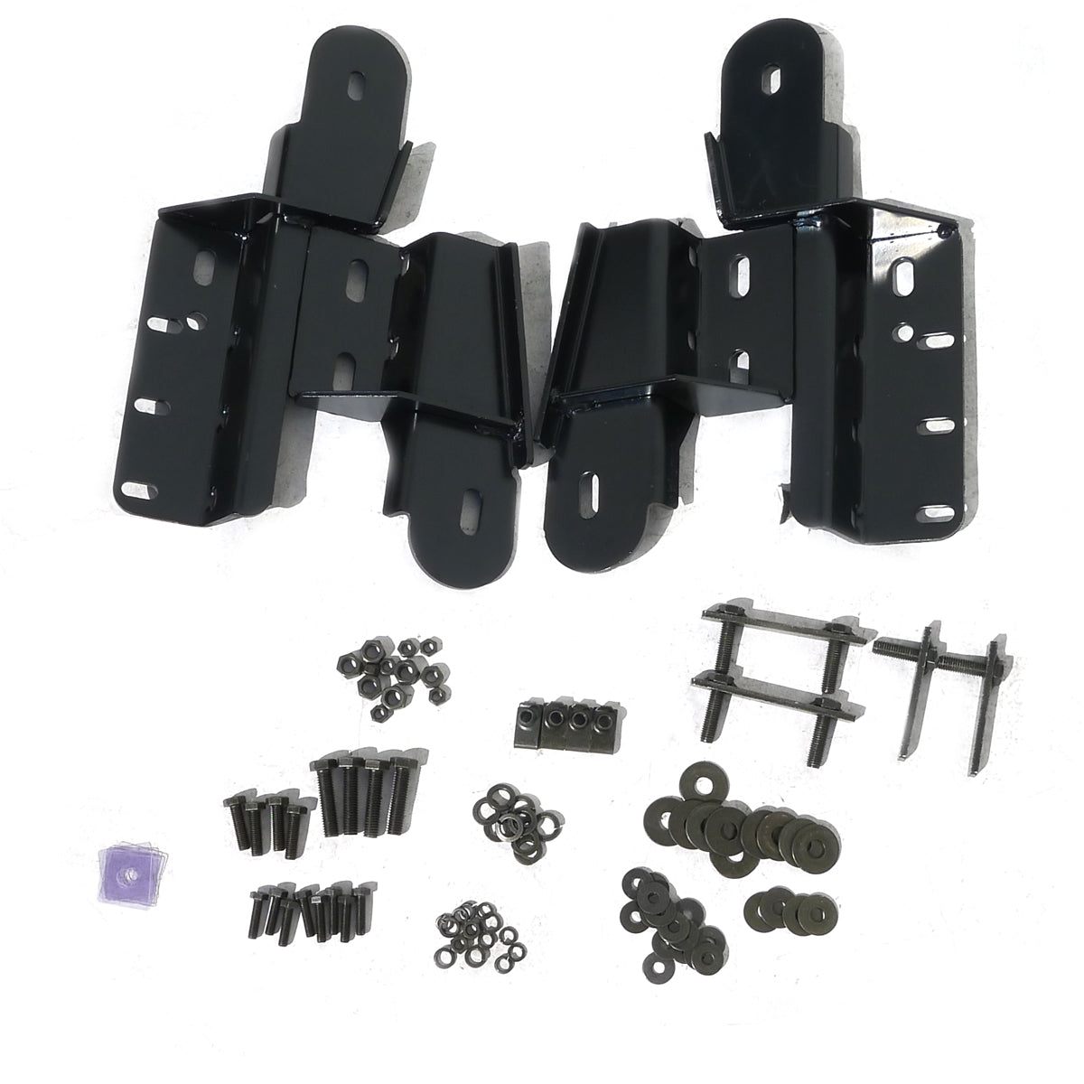 2004-2008 Ford F-150 Regular Cab 3" Black Stainless Steel Side Step Nerf Bars