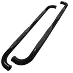 2004-2008 Ford F-150 Super Cab 3" Black Stainless Side Step Nerf Bars