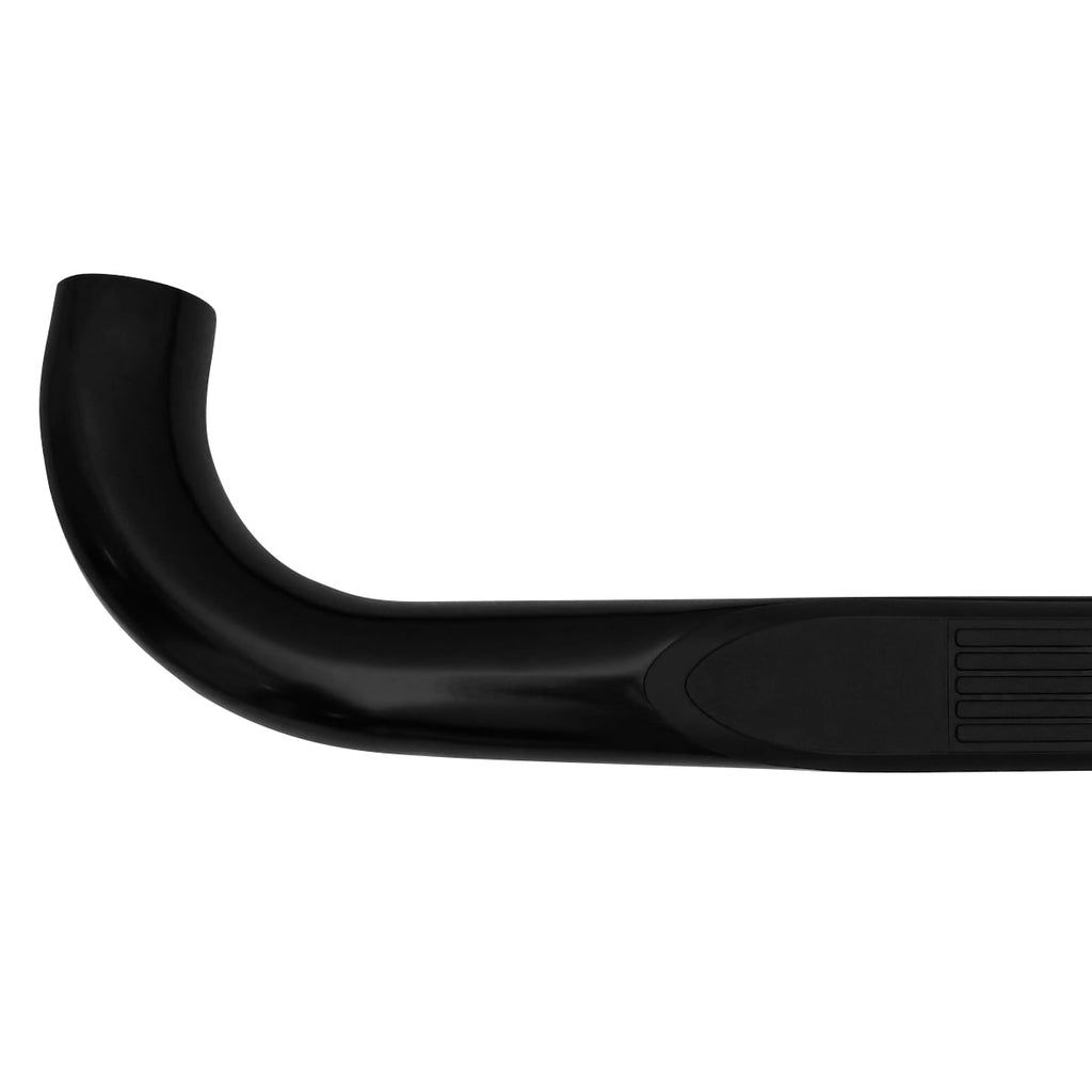 2004-2008 Ford F-150 SuperCrew Cab 3" Black Stainless Steel Side Step Nerf Bars