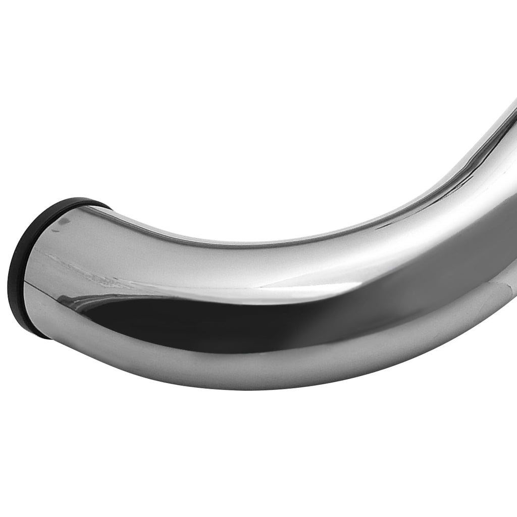 2004-2008 Ford F-150 SuperCrew Cab 3" Chrome Stainless Steel Side Step Nerf Bars