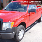 2009-2014 Ford F-150 Regular Cab 3" Chrome Stainless Steel Side Step Nerf Bars