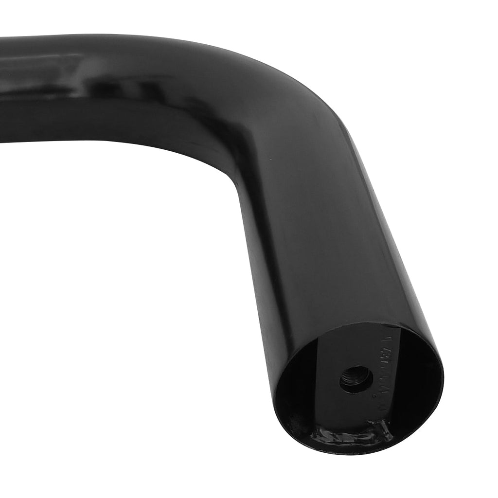 1980-1996 Ford F-150/F-250/F-350/Bronco Regular Cab 3" Black Stainless Steel Side Step Nerf Bars