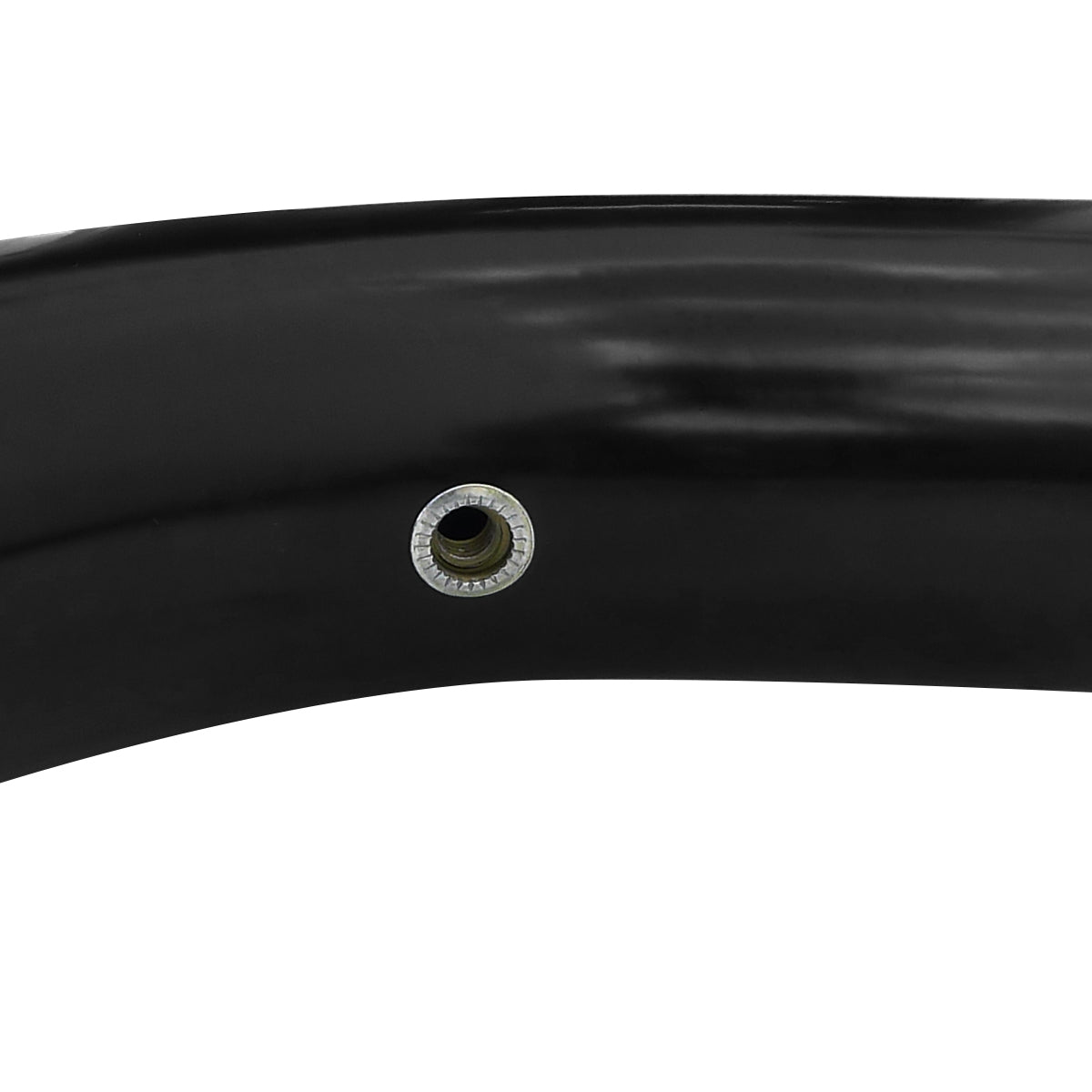 1980-1996 Ford F-150/F-250/F-350/Bronco Regular Cab 3" Black Stainless Steel Side Step Nerf Bars