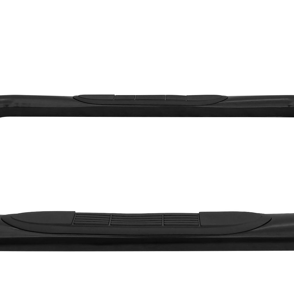 1980-1996 Ford F-150/F-250/F-350/Bronco Regular Cab 3" Black Stainless Steel Side Step Nerf Bars