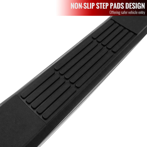 1980-1996 Ford F-150/F-250/F-350/Bronco Regular Cab 3" Chrome Stainless Steel Side Step Nerf Bars