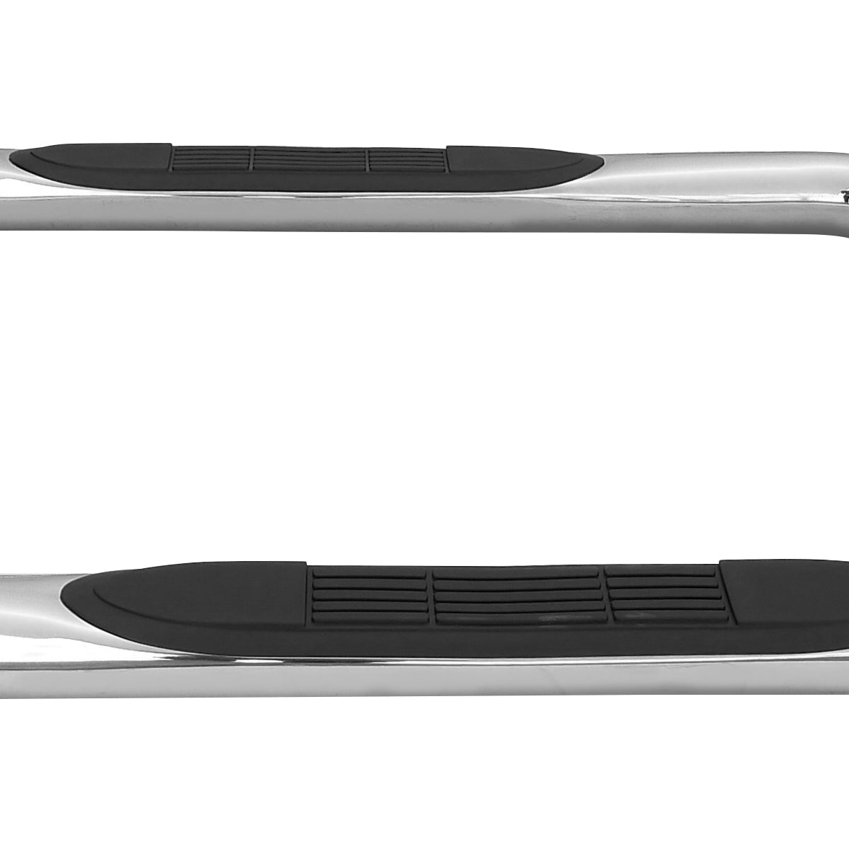 1980-1996 Ford F-150/F-250/F-350/Bronco Regular Cab 3" Chrome Stainless Steel Side Step Nerf Bars