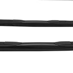 1999-2004 Ford F-150/F-250 Super Cab 3" Black Stainless Steel Side Step Nerf Bars