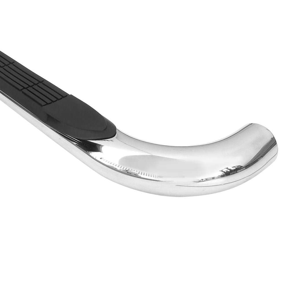 1999-2004 Ford F-150/F-250 Super Cab 3" Chrome Stainless Steel Side Step Nerf Bars
