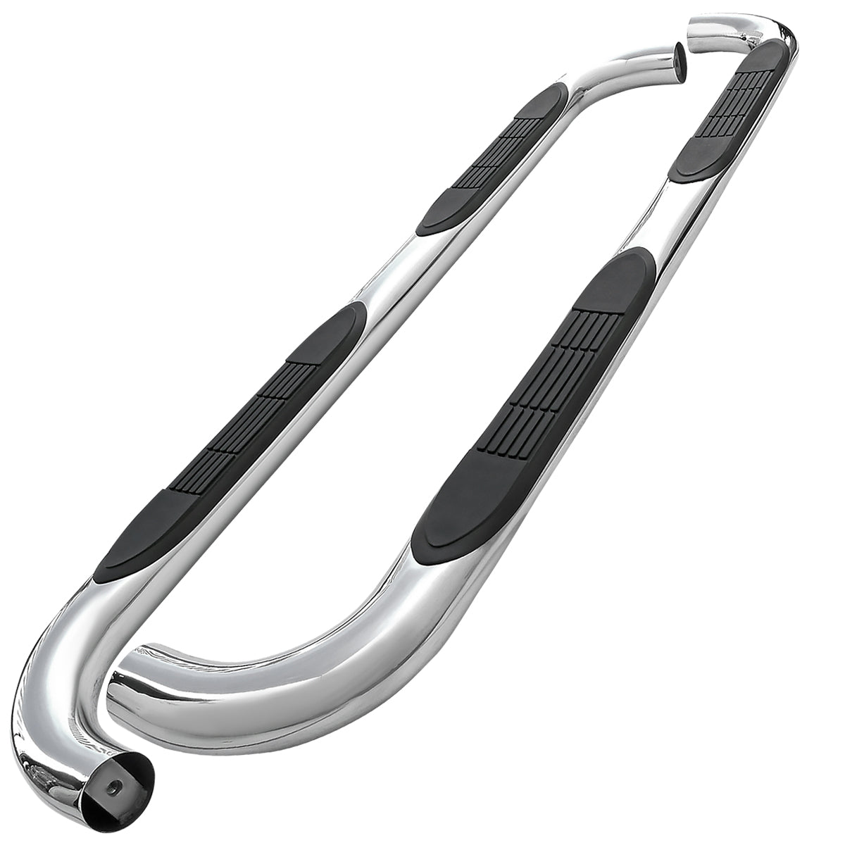 1999-2004 Ford F-150/F-250 Super Cab 3" Chrome Stainless Steel Side Step Nerf Bars