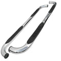 1999-2016 Ford F-250/F-350/F-450/F-550 SuperCrew 3" Chrome Stainless Steel Side Step Nerf Bars